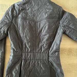 Barbour Women's Lightweight Quilted Black Jacket